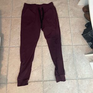 ZYIA Joggers. Maroon Color. Worn minimally. They are from a dog friendly home.